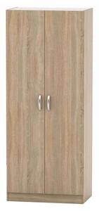Dulap BETTY 2 BE02-002-00, stejar sonoma, DTD laminat, cu 2 usi, 90x5
