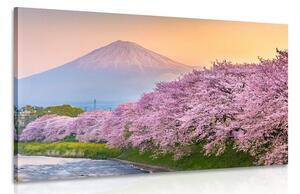 Tablou vulcanul japonez Fuji
