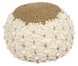 Taburet puf Boha Boho Pako World Natural 40x40x30 cm