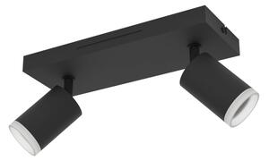 Eglo 901941 - Spot LED RGBW reglabil MELITELLO-Z 2xLED/3,7W/230V, negru