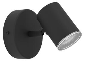 Eglo 901964 - Aplica spot de perete pentru baie CONSUMA, 1xGU10/5W/230V, IP44, negru
