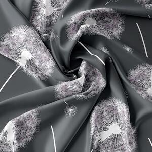 Lenjerie de pat din microfibra gri inchis, PAPADIE Dimensiune lenjerie de pat: 70 x 90 cm | 140 x 220 cm
