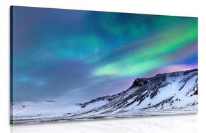 Tablou aurora polară norvegienă
