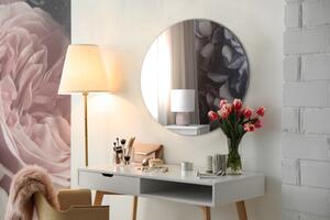 Oglinda decorativa rotunda pe perete fără cadru fi 40 cm
