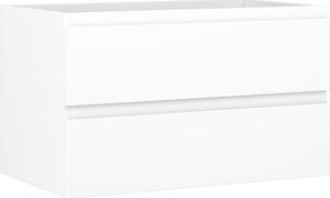 Mexen Orio, mobilier baie 80 cm, 2 sertare, alb mat, 91A10-08047-2-BFF01