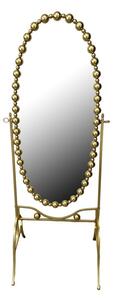 Oglinda Present metal auriu 65.5x49x170 cm