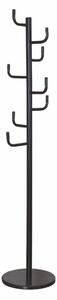 Cuier pom ELDER, negru, metal/marmura, 37x175 cm