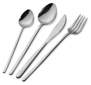 Set tacamuri 24 bucati CKB0227 Argintiu 28x20x8 cm