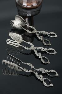 Set 3 buc cleste bucatarie PLT0419 Argintiu 22x22x22 cm