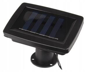 Ghirlanda solara 100 LED-uri, lumina calda, 1W, factor protectie IP44, carcasa PVC