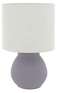 Veioza Lottie Ceramica Gri-Alb 25.5x47 cm