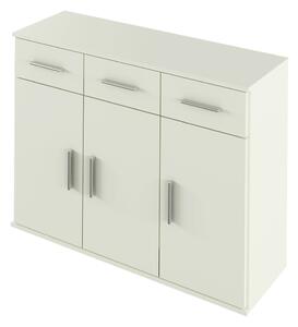 Comoda RESITA TYP 3, alb, DTD laminat, 105x35x80 cm
