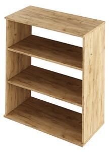 Raft RESITA TYP 4, stejar artisan, DTD laminat, 71x35x80 cm