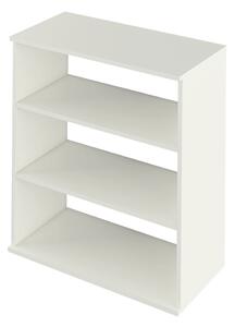 Raft RESITA TYP 4, alb, DTD laminat, 71x35x80 cm