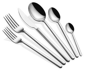 Set tacamuri 36 bucati Allegra Argintiu 23.4x23.4x23.4 cm