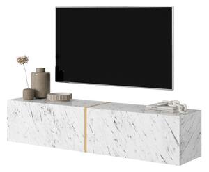 Dulap TV Bakira 140 (egger marmură albă). Promo -11%. 1098906