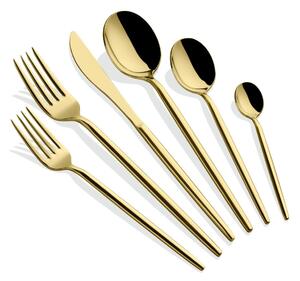 Set tacamuri 36 bucati Almeria Auriu 23.4x23.4x23.4 cm