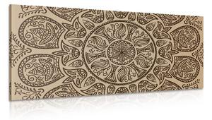 Tablou Mandala cu model natural abstract