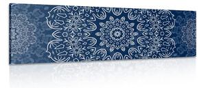Tablou Mandala albastră cu model abstract