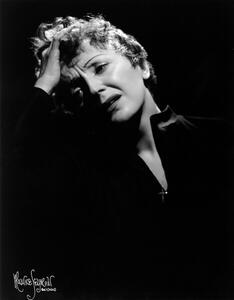 Fotografie Edith Piaf, photographed on 5 September 1955, Seymour, Maurice