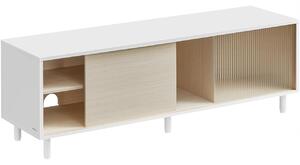 Consola TV Vasagle Alb 140x39x45 cm