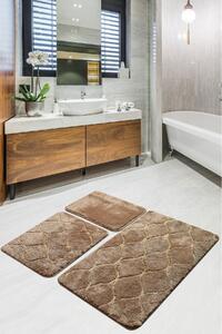 Set 3 covorase baie Infinity, 40x60/50x60/60x100 cm, forma dreptunghiu