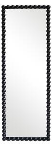 Oglinda cu lemn Ledalo, Pako World, Negru, 45x4.5x130 cm