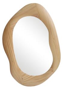 Oglinda ovala Enola, Pako World, Natural, 54x2.5x80 cm