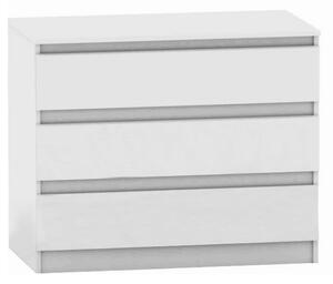 Comoda HANY NEW 003, alb, PAL laminat, 90x49x74 cm