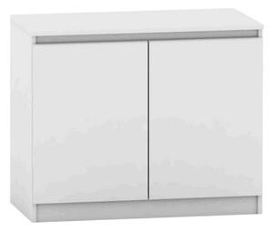 Comoda HANY NEW 008, alb, DTD laminat, 90x49x74 cm