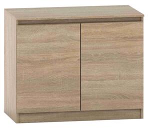 Comoda HANY NEW 008, stejar sonoma, DTD laminat, 90x49x74 cm