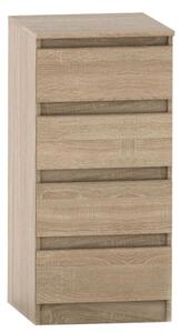 Comoda HANY NEW 009, stejar sonoma, PAL laminat, 45x49x95 cm