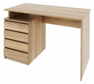 Birou HANY NEW, stejar sonoma, DTD laminat, 118x60x75 cm