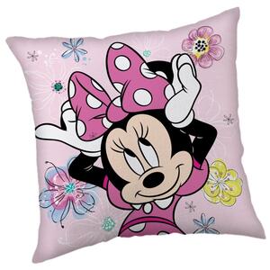 Pernă de copii cu imprimeu - Minnie - Pink Bow | 40 x 40 cm