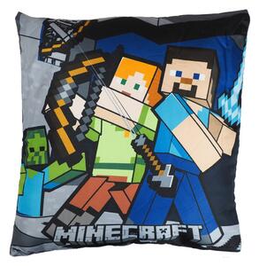 Pernă de copii cu imprimeu - Minecraft | 40 x 40 cm