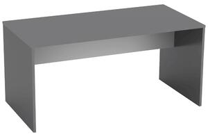Masa birou RIOMA NEW TYP 16, gri grafit, DTD laminat, 160x80x76 cm