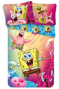 Lenjerie de pat copii Spongebob - Spongebob | 140 x 200 cm / 70 x 90 cm