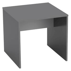 Masa birou, RIOMA NEW TYP 17, gri grafit, DTD laminat, 80x80x76 cm