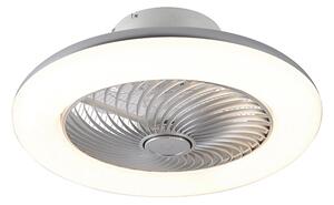 Design ventilator de tavan argintiu reglabil - Clima