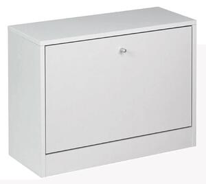 Pantofar FATMA NEW, alb, PAL, 60x24x45 cm