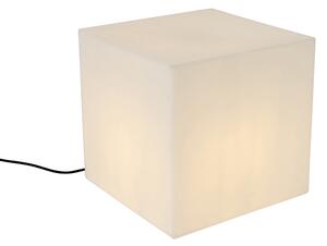 Lampă de exterior modernă albă 38 cm pătrat IP44 - Nura