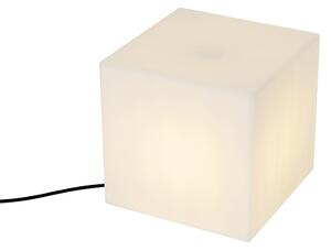 Lampă de exterior modernă albă 30 cm pătrat IP44 - Nura