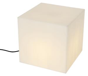 Lampă de exterior modernă albă 38 cm pătrat IP44 - Nura