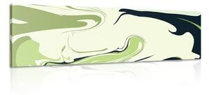 Tablou abstracție modernă verde