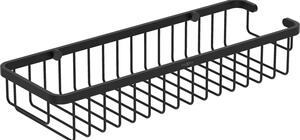 Mexen Uni-L, coș de baie montat pe perete, negru mat, 70A8719-70