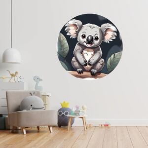 PIPPER. Autocolant circular de perete „Koala” mărimea: 100cm