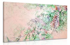 Tablou ramuri abstracte
