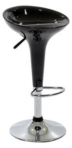 Scaun bar Felice inaltime ajustabila baza negru crom 40x43x84 cm