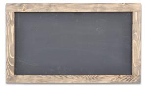 Tabla de scris AA049, gri inchis, lemn, 100x60x4 cm