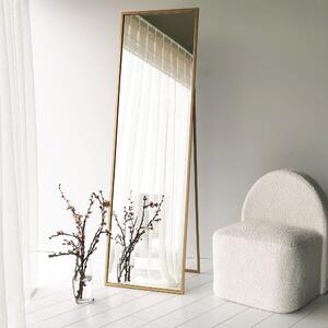 Oglinda COOL, auriu, metal, 50x60x170 cm